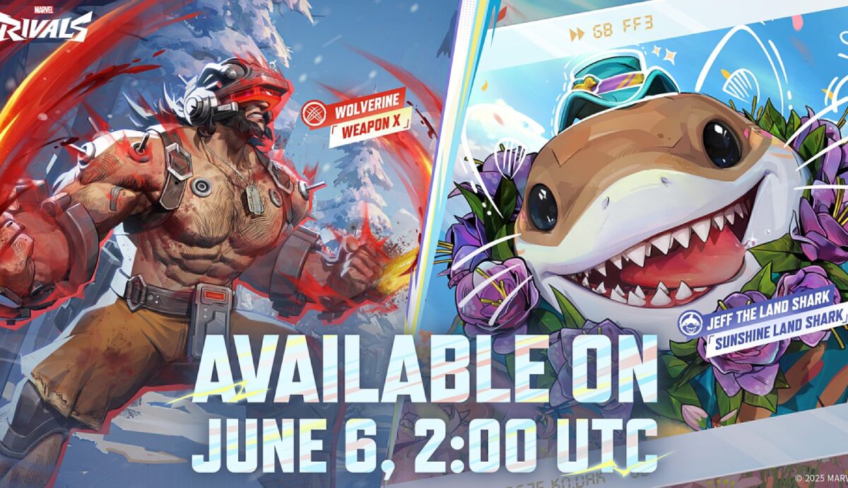 Marvel Rivals Jef New Wolverine & Jeff The Land Shark Skins Revealed For Marvel Rivals