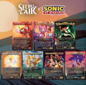 Sonic The Hedgehog Joins Magic The Gathering