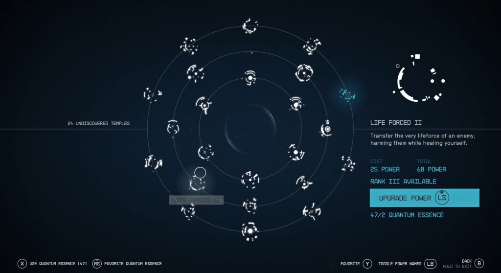 Starfield Starborn Powers Quantum Essence
