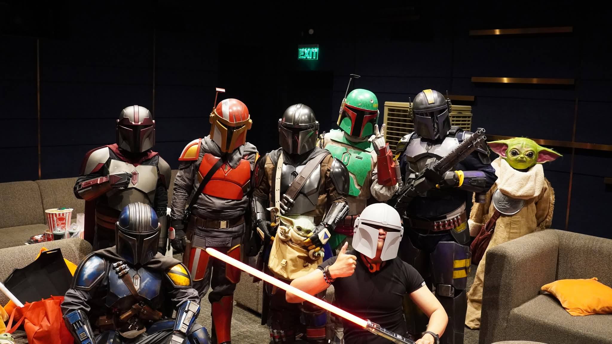 Clan Ba'las Brings Mandalorian Pride to Cebu Premiere of The Mandalorian and Grogu